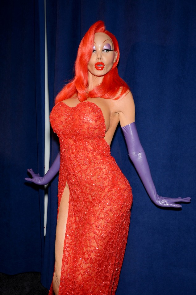 Heidi Klum Halloween Jessica Rabbit